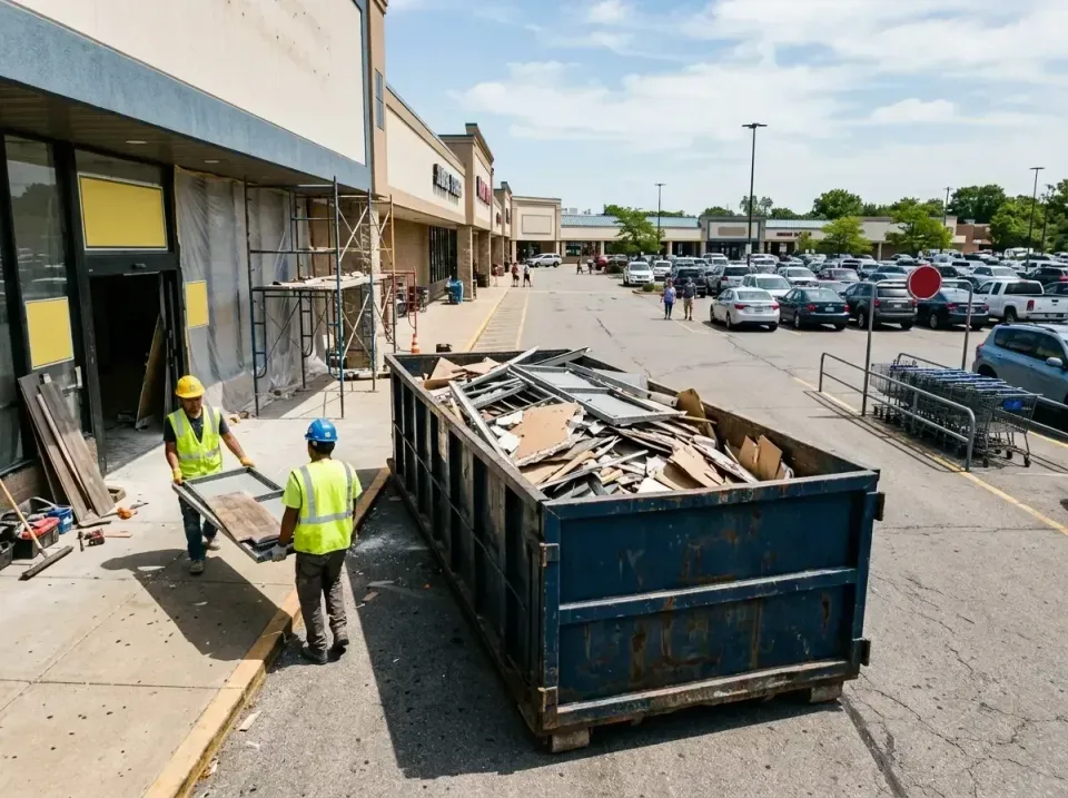 retail-store-renovation-debris-003 — frequently asked questions, Roll-off Dumpster Rentals in Shenandoah, TX